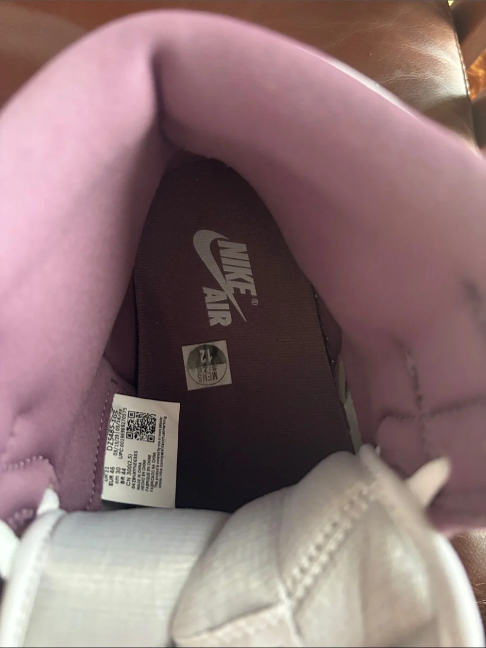 Men’s Mauve Retro Jordan 1’s